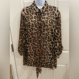 DR2 leopard shirt XL